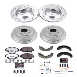 PowerStop Z26 Street Warrior Brake Upgrade Kits for 2009-2014 FIT - K15245DK-26