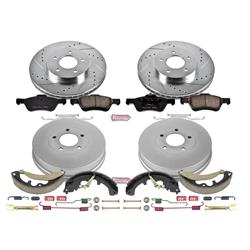 PowerStop Z23 Evolution Sport Disc and Drum Brake Upgrade Kits for 2008-2010 ESCAPE, MARINER, 2008-2011 TRIBUTE - K15255DK