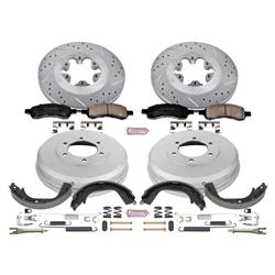 PowerStop Z23 Evolution Sport Disc and Drum Brake Upgrade Kits for 2009-2012 CANYON, COLORADO - K15262DK