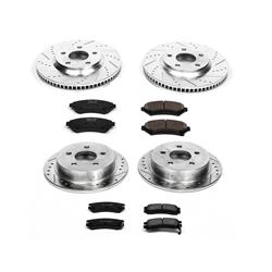 PowerStop Z23 Evolution Sport Brake Upgrade Kits for 2000-2005 IMPALA, MONTE CARLO, 1998-1999 INTRIGUE - K1544