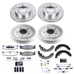 Power Stop Z36 Truck and Tow Disc and Drum Brake Upgrade Kits K15461DK-36