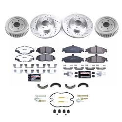 PowerStop Z26 Street Warrior Disc and Drum Brake Upgrade Kits for 2000 CIVIC - K15507DK-26