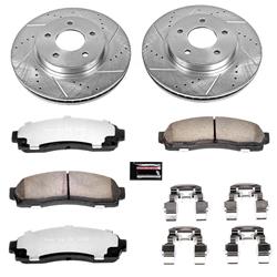 PowerStop Z36 Truck and Tow Brake Upgrade Kits for 2005-2006 EQUINOX, 2006 TORRENT, 2002-2007 VUE - K1576-36