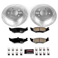 PowerStop Z23 Evolution Sport Brake Upgrade Kits for 1993-1994 CONCORDE, INTREPID, 1994 LHS - K1667