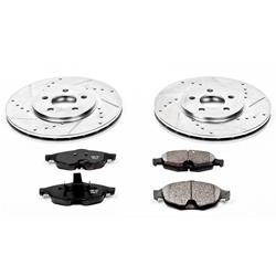 PowerStop Z23 Evolution Sport Brake Upgrade Kits for 2001-2006 SEBRING, STRATUS - K1684