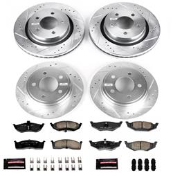 PowerStop Z23 Evolution Sport Brake Upgrade Kits for 1999-2002 300M, 2001 LHS - K1701