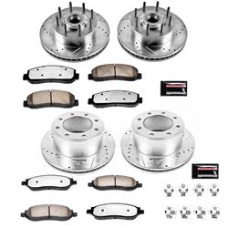 PowerStop Z36 Truck and Tow Brake Upgrade Kits for 2005-2007 F-250 SUPER DUTY, F-350 SUPER DUTY - K1797-36