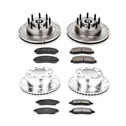 PowerStop Z23 Evolution Sport Brake Upgrade Kits for 2005-2007 F-250 SUPER DUTY, F-350 SUPER DUTY - K1797