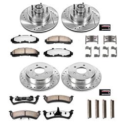 PowerStop Z36 Truck and Tow Brake Upgrade Kits for 1995-2001 EXPLORER, 1997-2001 MOUNTAINEER, 1998-2002 RANGER - K1855-36