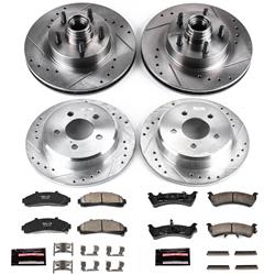 PowerStop Z23 Evolution Sport Brake Upgrade Kits for 1995-2001 EXPLORER, 1997-2001 MOUNTAINEER, 1998-2002 RANGER - K1855