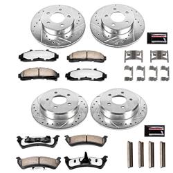 PowerStop Z36 Truck and Tow Brake Upgrade Kits for 1995-2001 EXPLORER, 1998-2001 MOUNTAINEER - K1861-36