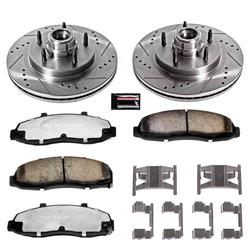 PowerStop Z36 Truck and Tow Brake Upgrade Kits for 1997-2000 F-150 - K1863-36