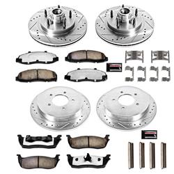 PowerStop Z36 Truck and Tow Brake Upgrade Kits for 1999-2000 F-150 - K1864-36