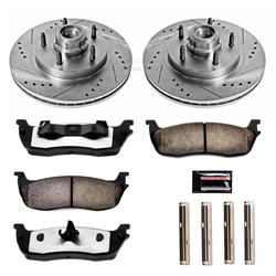 PowerStop Z36 Truck and Tow Brake Upgrade Kits for 1997-2000 F-150 - K1865-36