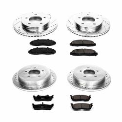 PowerStop Z23 Evolution Sport Brake Upgrade Kits for 1999-2000 F-150 - K1867