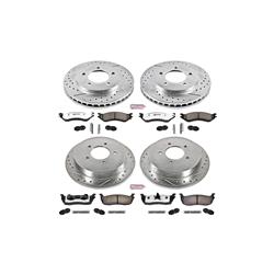 PowerStop Z36 Truck and Tow Brake Upgrade Kits for 1997-2000 EXPEDITION, 1998-2000 NAVIGATOR - K1870-36