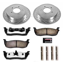 PowerStop Z36 Truck and Tow Brake Upgrade Kits for 1997-2000 EXPEDITION, 1999-2000 F-150, 1998-2000 NAVIGATOR - K1872-36