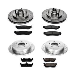 PowerStop Z23 Evolution Sport Brake Upgrade Kits for 1997-2000 EXPEDITION, 1998-2000 NAVIGATOR - K1880
