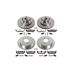 PowerStop Z36 Truck and Tow Brake Upgrade Kits for 1999-2000 F-150 - K1881-36