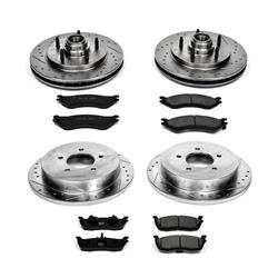 PowerStop Z23 Evolution Sport Brake Upgrade Kits for 1999-2000 F-150 - K1881