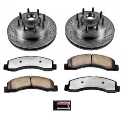 PowerStop Z36 Truck and Tow Brake Upgrade Kits for 1999-2001 F-250 SUPER DUTY, 1999-2002 F-350 SUPER DUTY - K1891-36