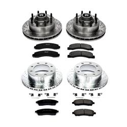 PowerStop Z23 Evolution Sport Brake Upgrade Kits for 1999-2001 F-250 SUPER DUTY, 1999-2002 F-350 SUPER DUTY - K1892
