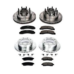 PowerStop Z23 Evolution Sport Brake Upgrade Kits for 1999-2002 F-350 SUPER DUTY, F-250 SUPER DUTY, 2000-2002 EXCURSION - K1894