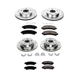 PowerStop Z23 Evolution Sport Brake Upgrade Kits for 1998-2005 BLAZER, 1998-2001 JIMMY - K2006