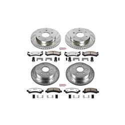 PowerStop Z36 Truck and Tow Brake Upgrade Kits for 2003-2005 EXPRESS 2500, SAVANA 2500 - K2017-36