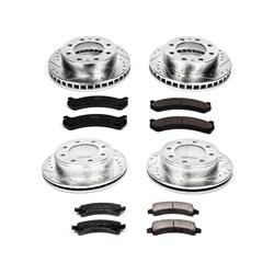 PowerStop Z23 Evolution Sport Brake Upgrade Kits for 2003-2020 EXPRESS 2500, SAVANA 2500 - K2025