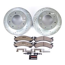 Brake Rotor and Pad Combos - 12.80 Front Rotor Outside Diameter