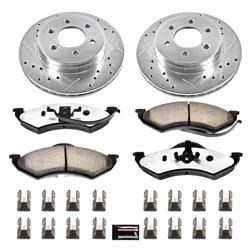 PowerStop Z36 Truck and Tow Brake Upgrade Kits for 1999 DAKOTA, 1998-1999 DURANGO - K2138-36