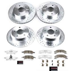 PowerStop Z26 Street Warrior Brake Upgrade Kits for 1999-2004 GRAND CHEROKEE - K2150-26