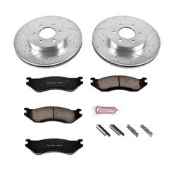 PowerStop Z23 Evolution Sport Brake Upgrade Kits for 2003 DURANGO - K2178