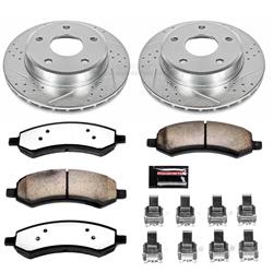 PowerStop Z36 Truck and Tow Brake Upgrade Kits for 2005-2011 DAKOTA, 2006-2009 RAIDER - K2193-36