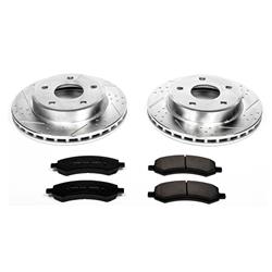 PowerStop Z23 Evolution Sport Brake Upgrade Kits for 2005-2011 DAKOTA, 2006-2009 RAIDER - K2193