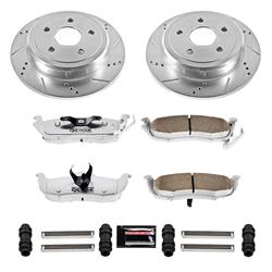 PowerStop Z26 Street Warrior Brake Upgrade Kits for 2006-2010 COMMANDER, 2005-2010 GRAND CHEROKEE - K2221-26