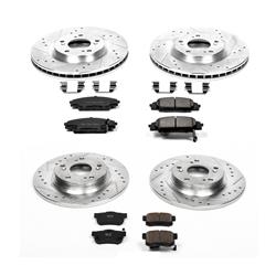 PowerStop Z23 Evolution Sport Brake Upgrade Kits for 2000-2009 S2000 - K2277