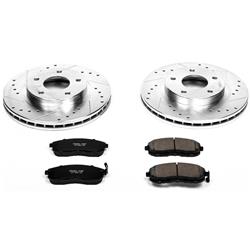 PowerStop Z23 Evolution Sport Brake Upgrade Kits for 2000-2001 I30 - K2280