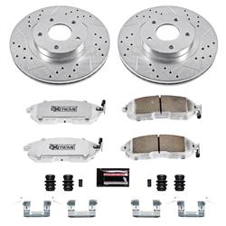 PowerStop Z26 Street Warrior Brake Upgrade Kits for 2002-2006 ALTIMA, 2002-2004 I35, 2002-2003 MAXIMA - K2282-26