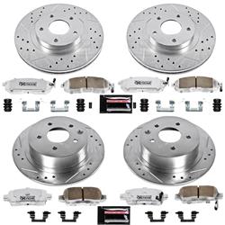 PowerStop Z26 Street Warrior Brake Upgrade Kits for 2002-2006 ALTIMA - K2283-26