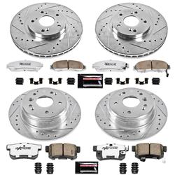PowerStop Z26 Street Warrior Brake Upgrade Kits for 2004-2008 TL - K2298-26