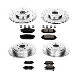 PowerStop Z23 Evolution Sport Brake Upgrade Kits for 2001-2002 MDX - K2300