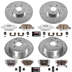 PowerStop Z26 Street Warrior Brake Upgrade Kits for 2000-2005 CELICA - K2314-26