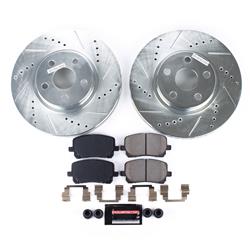 PowerStop Z23 Evolution Sport Brake Upgrade Kits for 2003-2008 COROLLA, MATRIX, VIBE - K2316