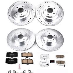 PowerStop Z26 Street Warrior Brake Upgrade Kits for 2006-2007 IMPREZA - K2368-26