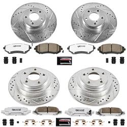 PowerStop Z26 Street Warrior Brake Upgrade Kits for 2003 FORESTER - K2377-26