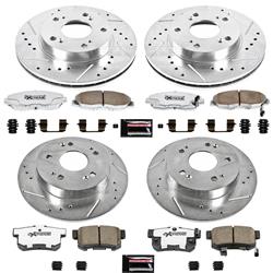 PowerStop Z26 Street Warrior Brake Upgrade Kits for 2006-2011 CIVIC - K2385-26