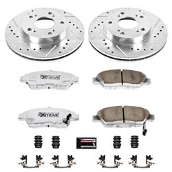 PowerStop Z26 Street Warrior Brake Upgrade Kits for 2004-2005 CIVIC, 2002-2006 RSX - K2386-26
