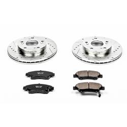 PowerStop Z23 Evolution Sport Brake Upgrade Kits for 2004-2005 CIVIC, 2002-2006 RSX - K2386